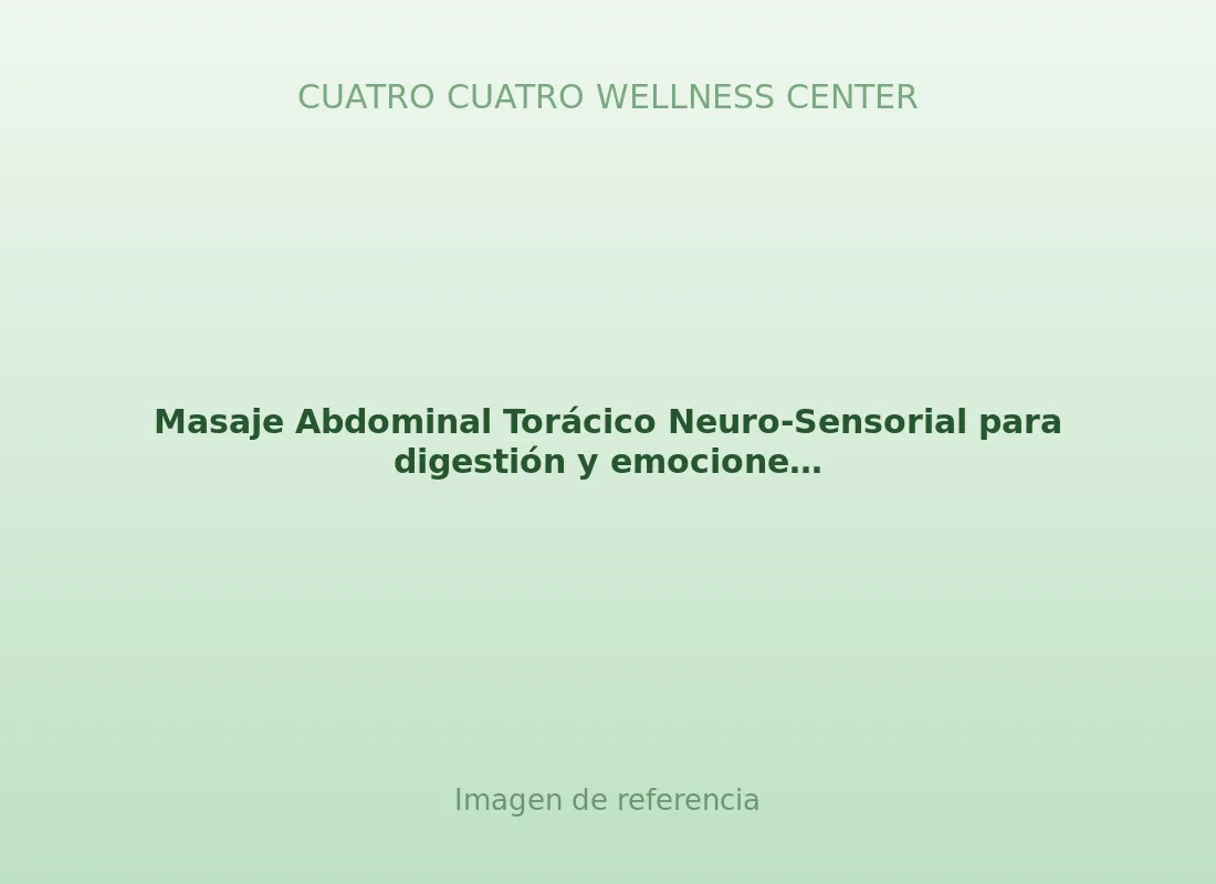Masaje Abdominal Torácico Neuro-Sensorial para digestión y emociones con Briana