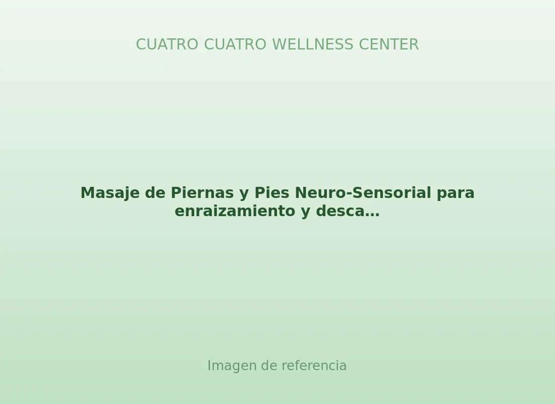 Masaje de Piernas y Pies Neuro-Sensorial para enraizamiento y descanso con Briana