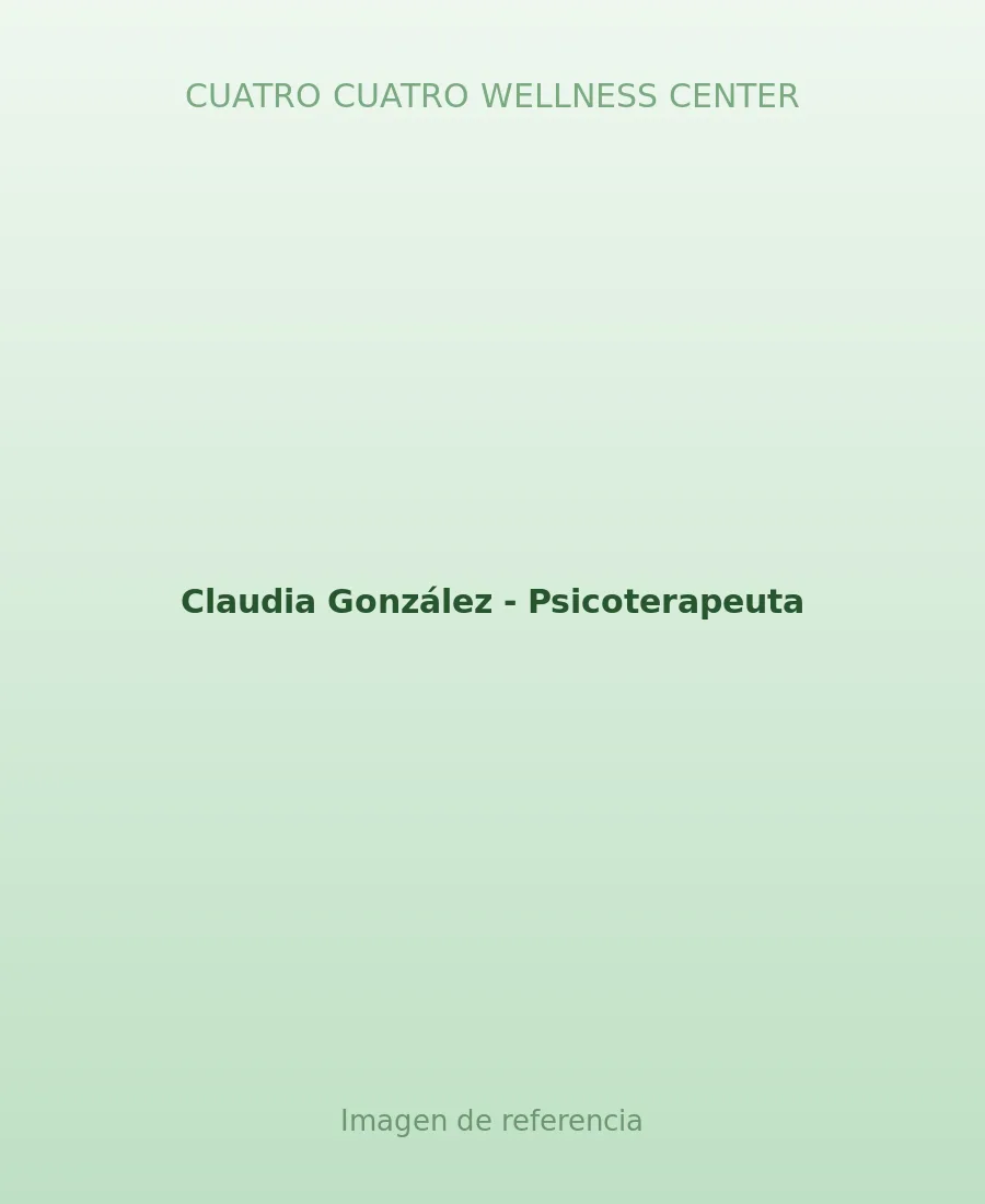 Claudia González - Psicoterapeuta