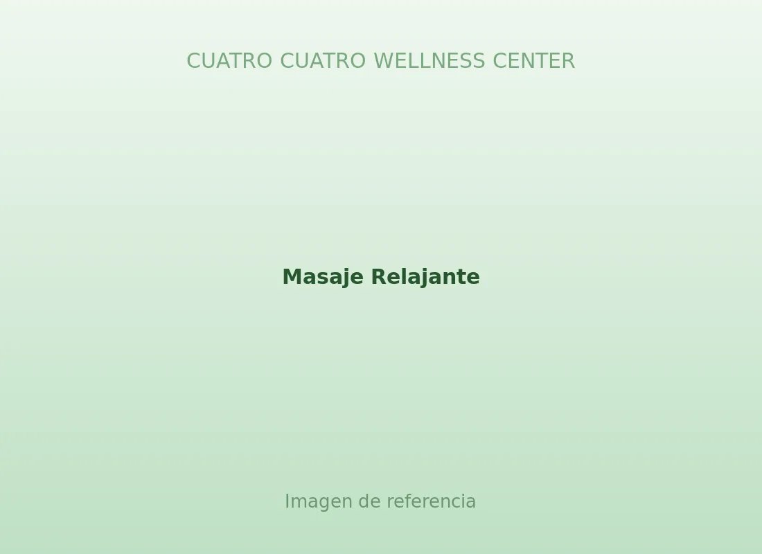 Masaje Relajante